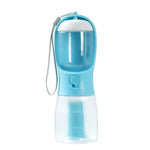 Travel water bottle and bowl for dogs and cats