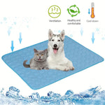 Reusable dog cooling mat for hot summer days