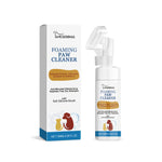 Dog paw cleaning foam for everyday paw care