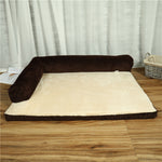 Large dog sofa bed for lounging and naps