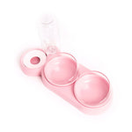 Elevated pet feeding bowl with neck-friendly design