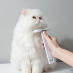 Pet grooming brush for cats and dogs