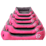 Warm plush dog bed for small and medium dogs